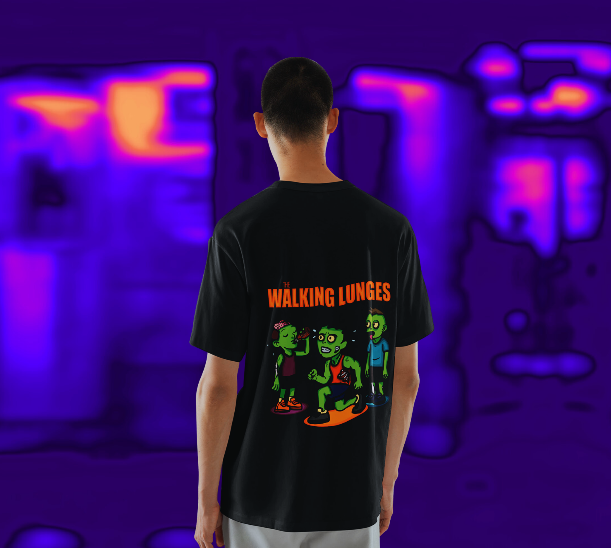 T-shirt The Walking Lunges