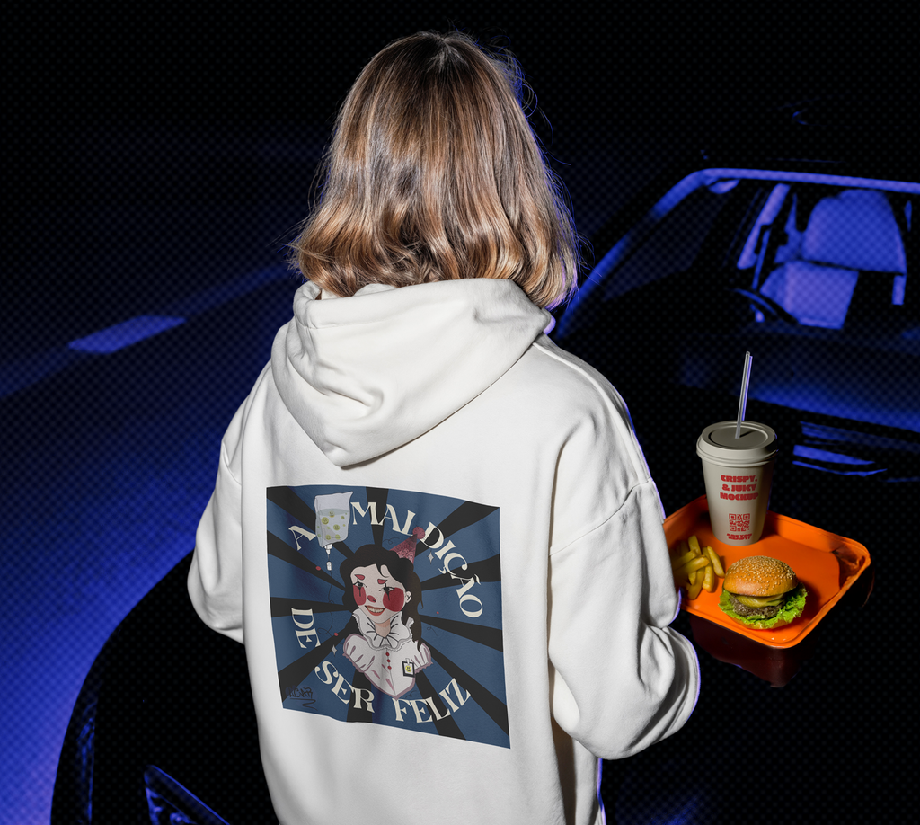 Sweatshirt A Maldição De Ser Feliz