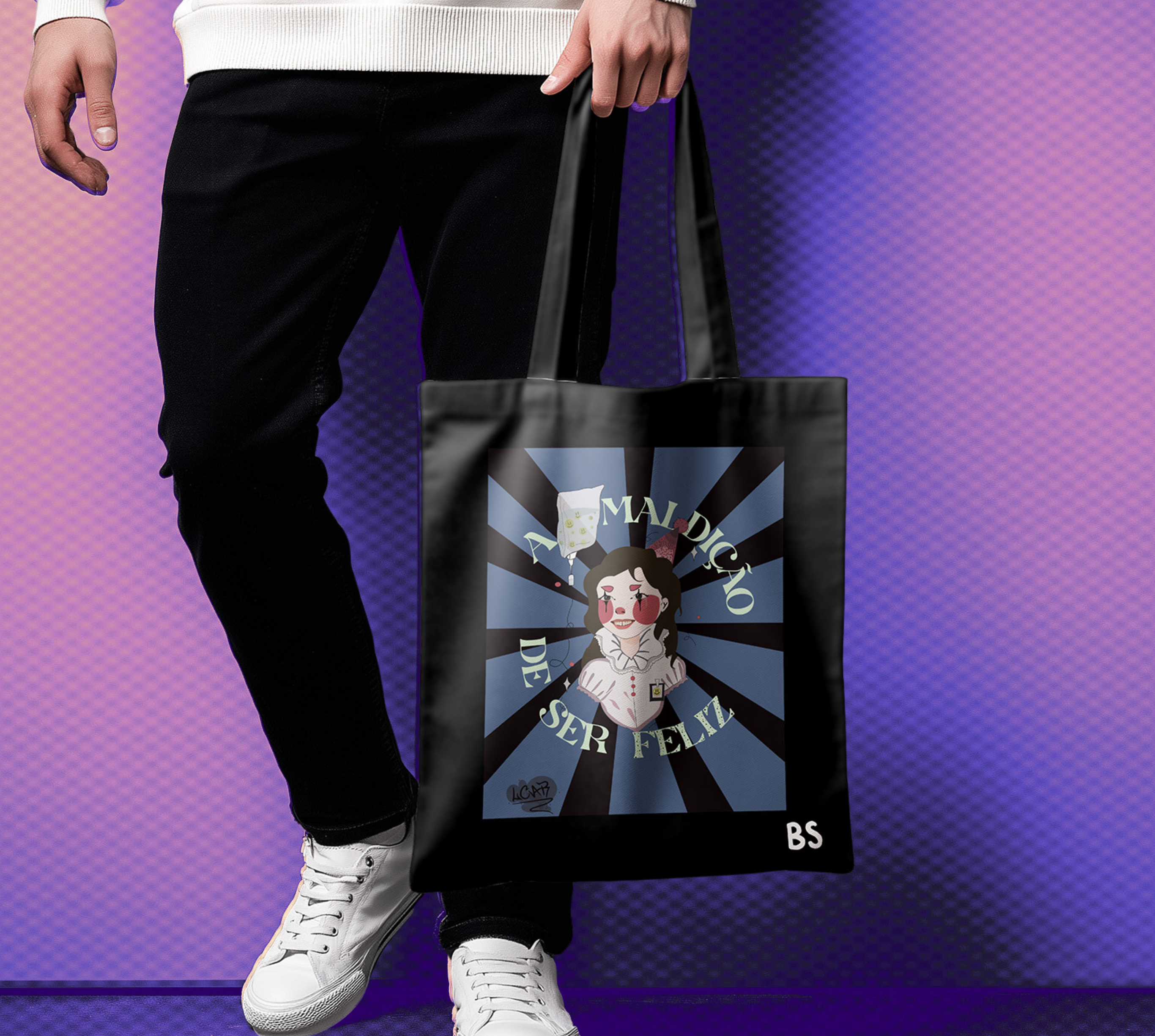 Ecobag A Maldição De Ser Feliz