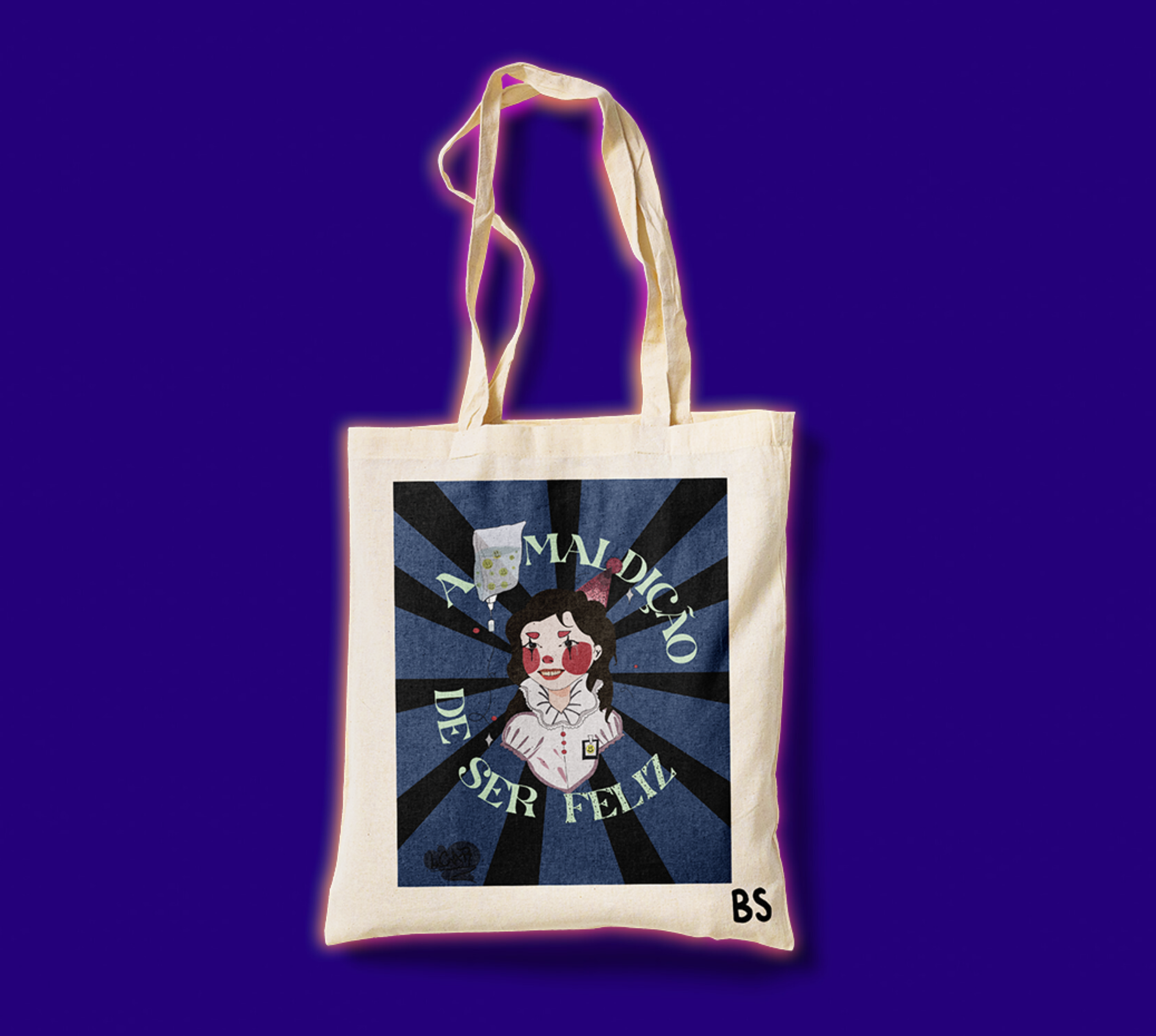 Ecobag A Maldição De Ser Feliz