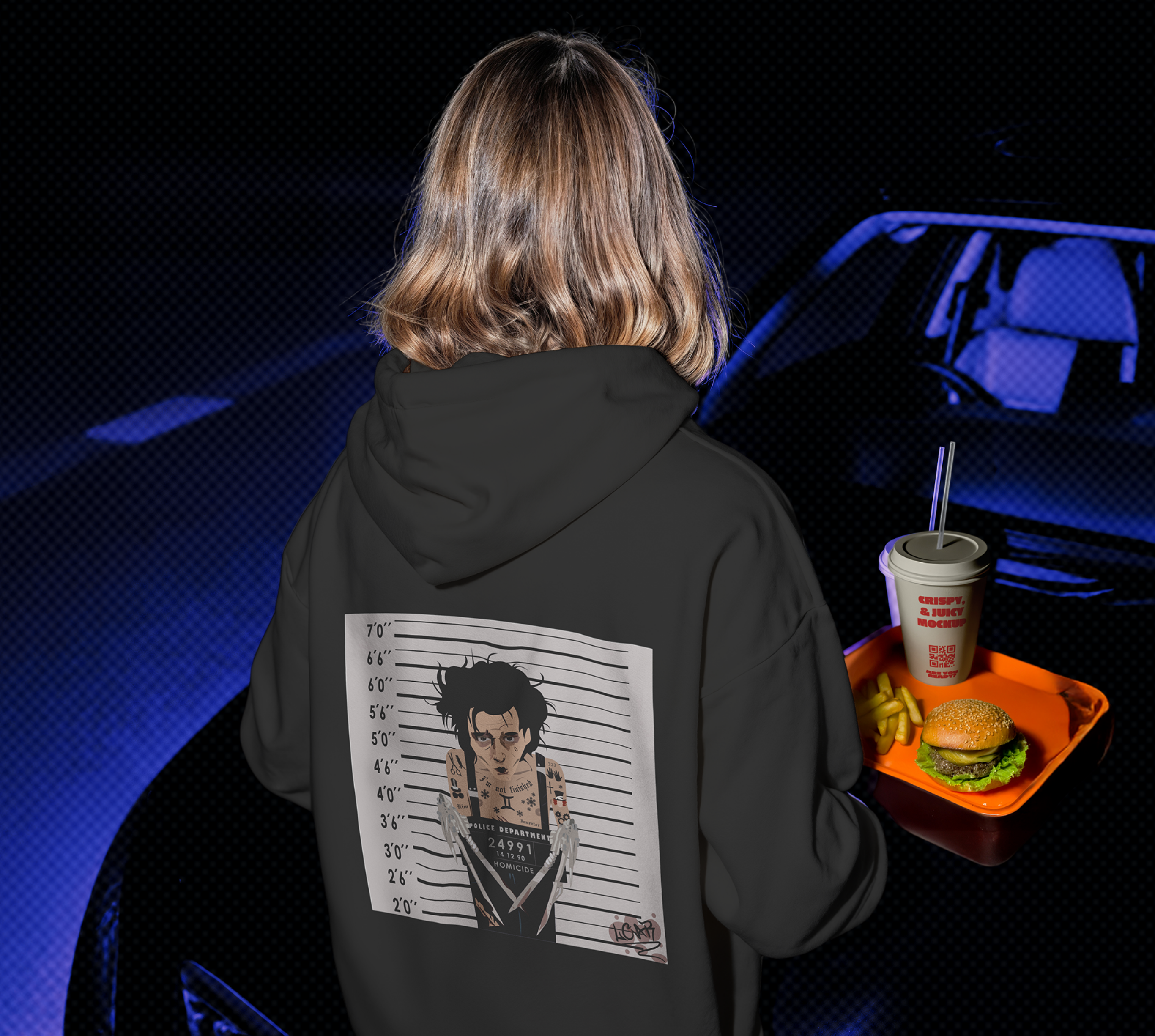 Sweatshirt Murderer Edward