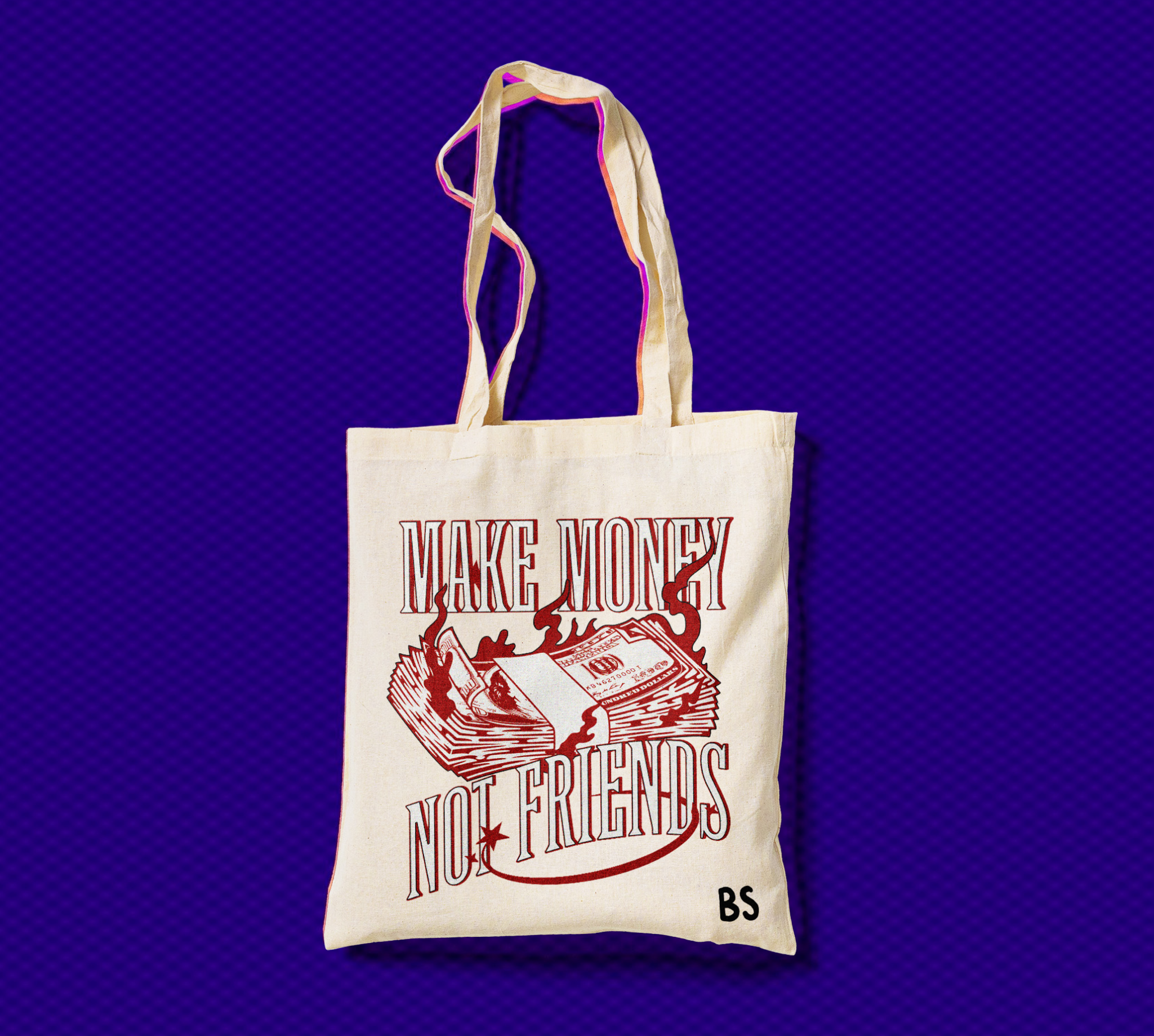 Ecobag Make Money Not Friends