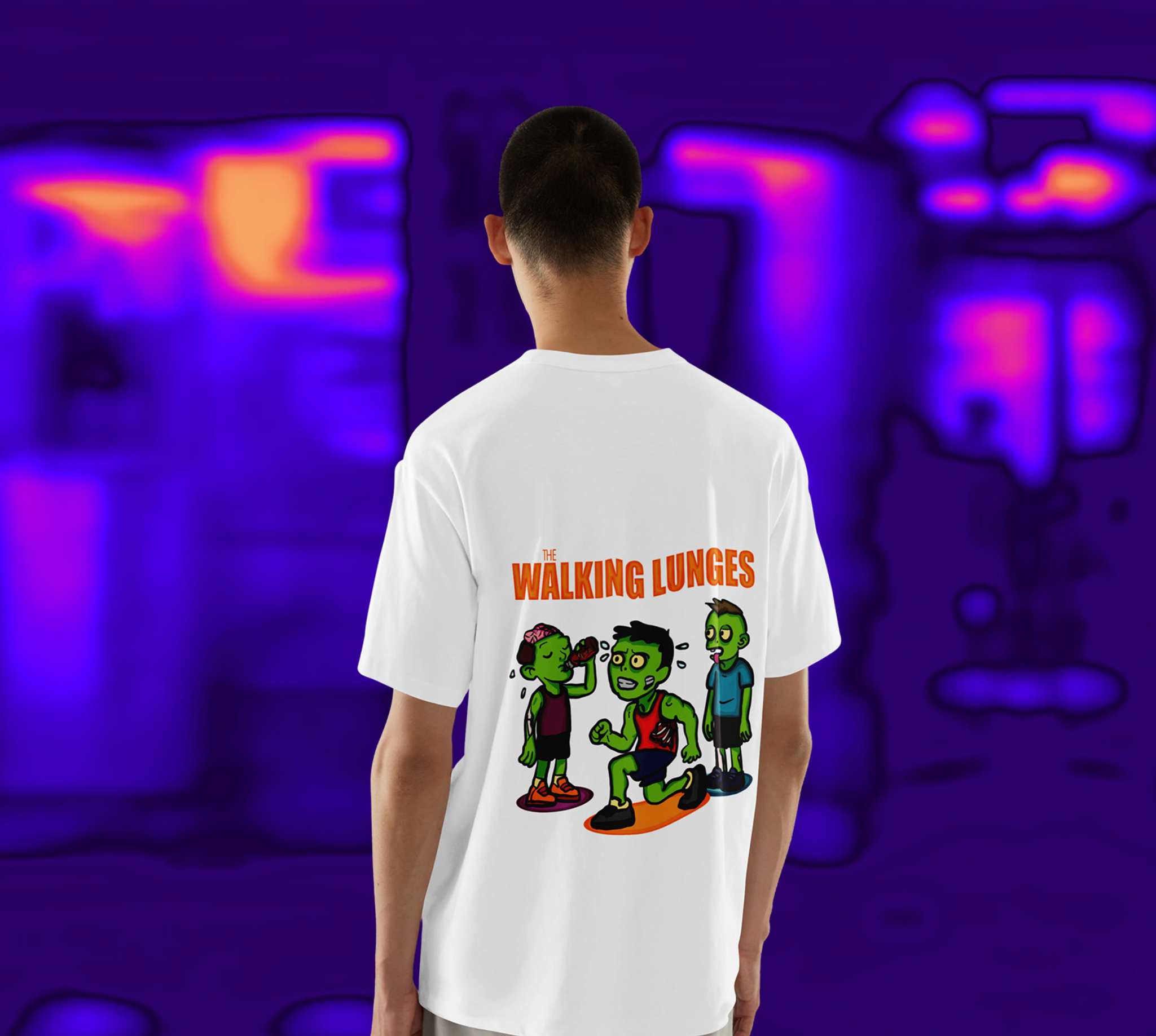 T-shirt The Walking Lunges