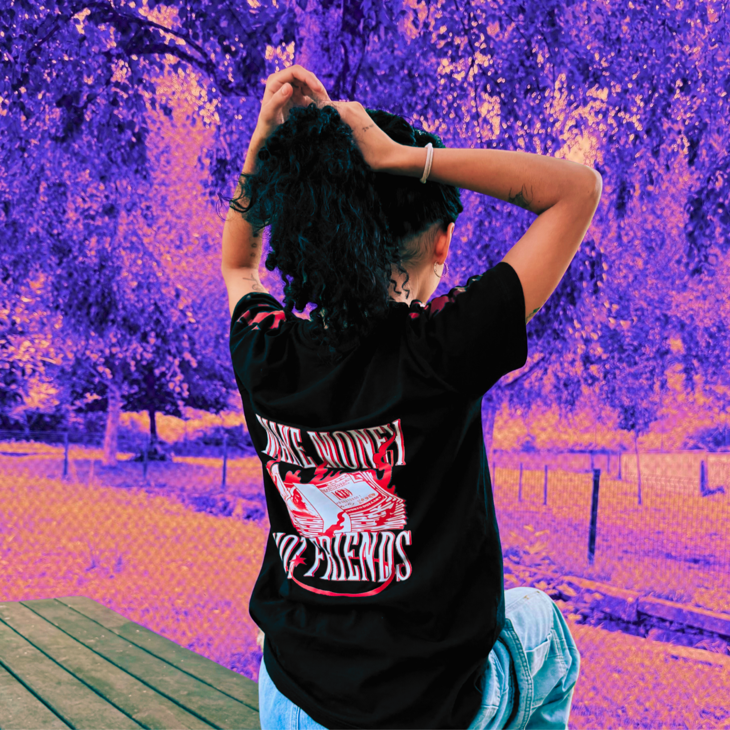 T-shirt Make Money Not Friends