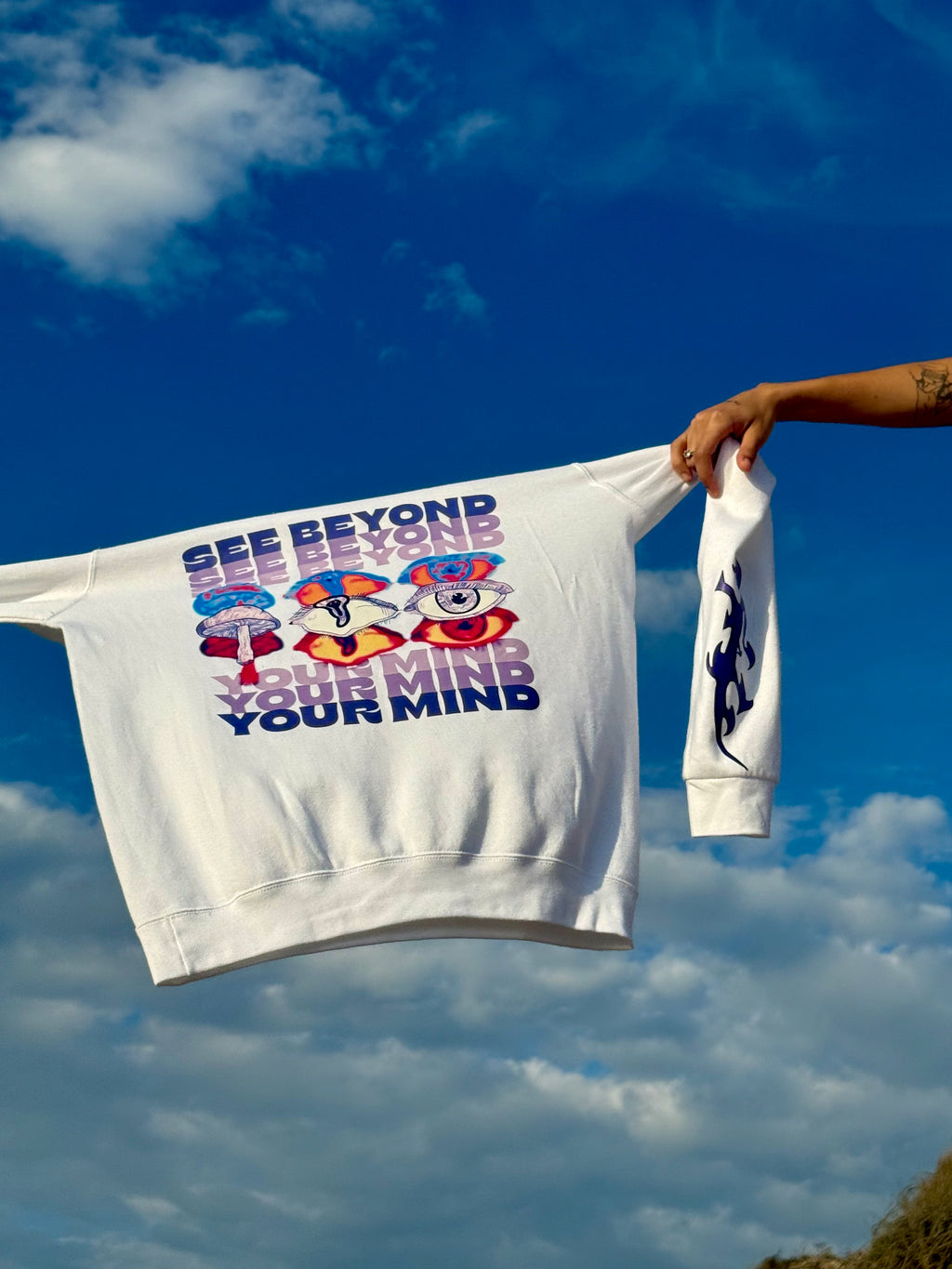 Sweatshirt See Beyond Your Mind
