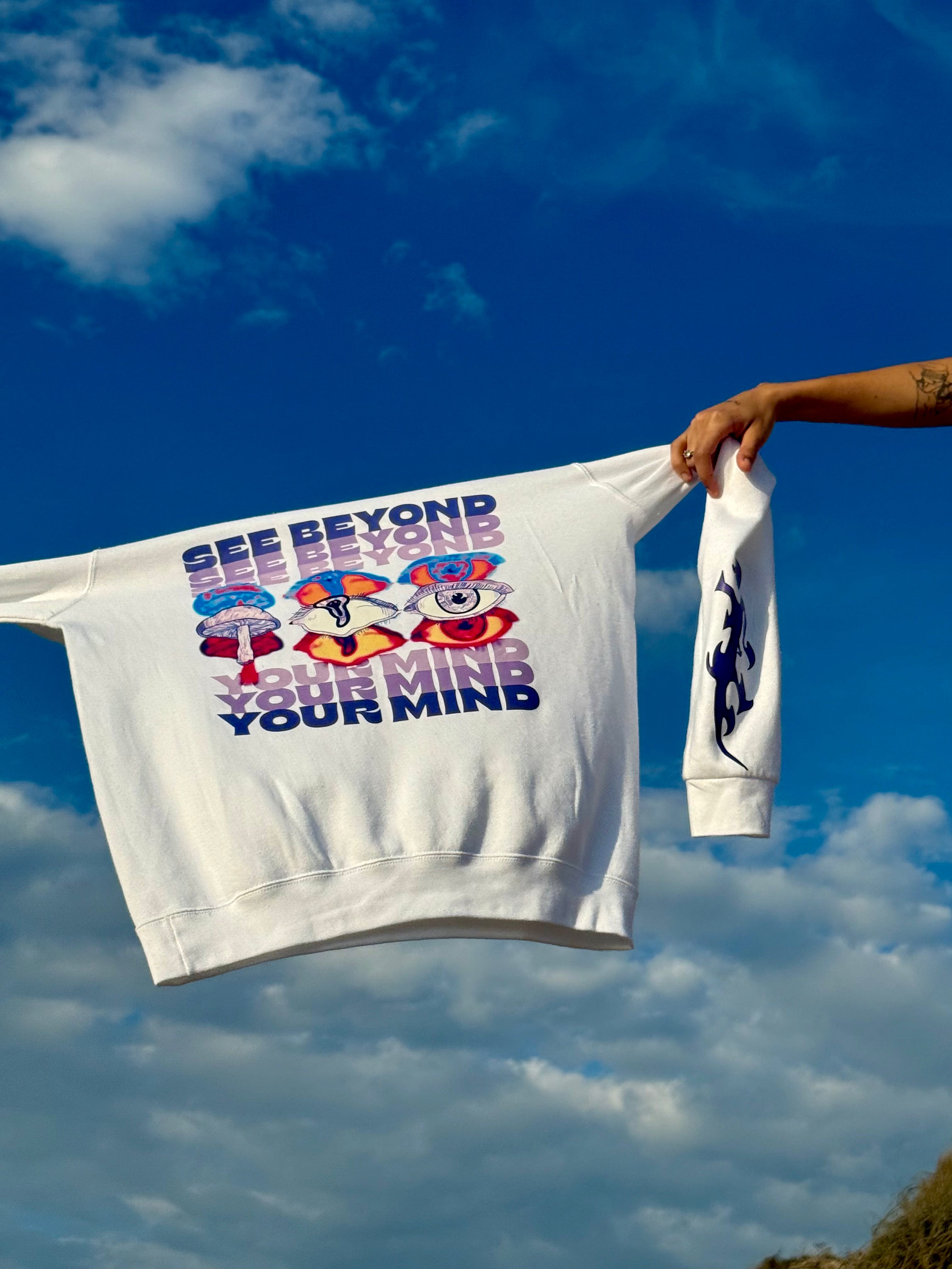 Sweatshirt See Beyond Your Mind