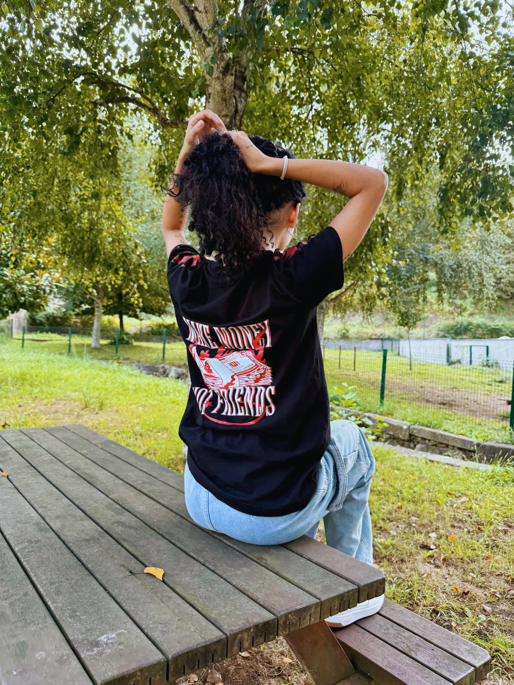 T-shirt Make Money Not Friends